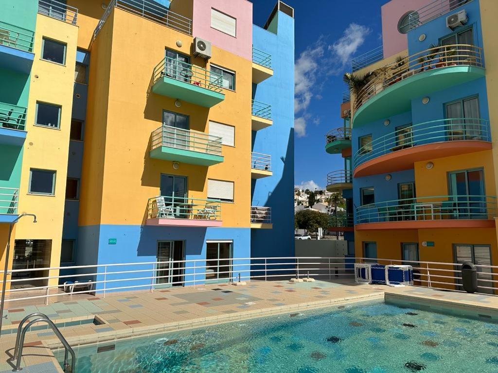 Marina De Albufeira T1 Ate 2 Pax Ou T2 Ate 6 Pax Com Piscina E Vista Marina Apartment Ngoại thất bức ảnh
